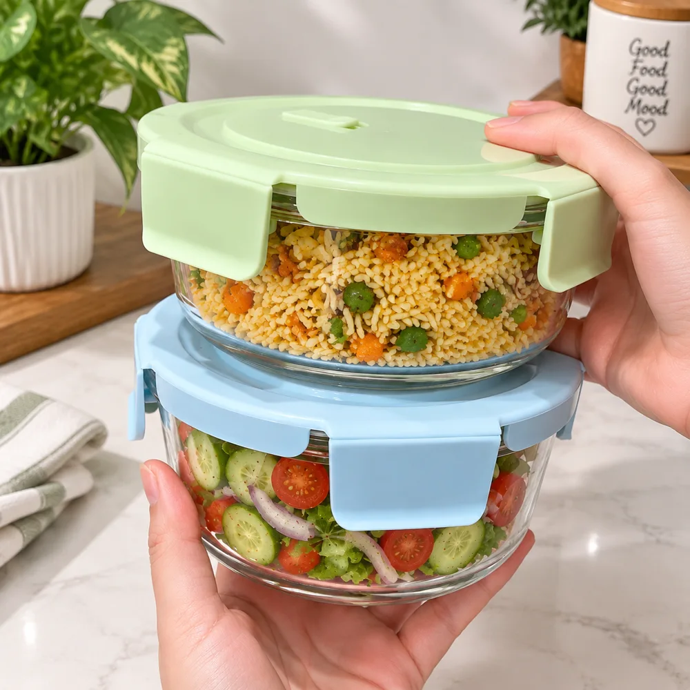 Leakproof Glass Containers — Ready for your space