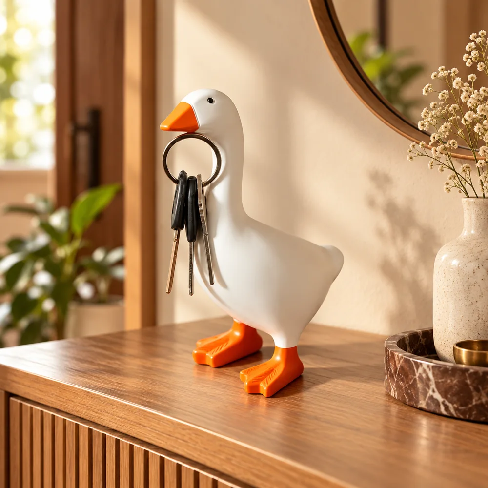 Duck Key Holder styled view