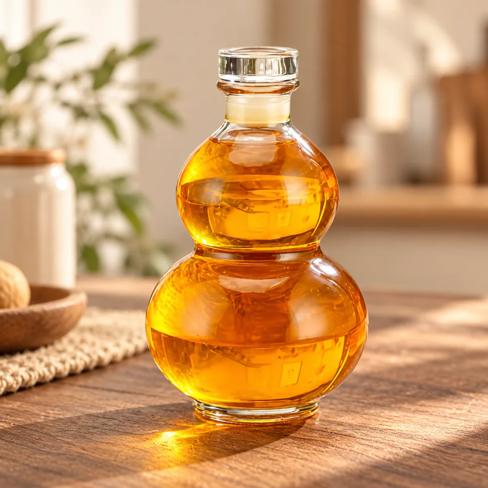 Double Gourd Glass Bottle — Form and function
