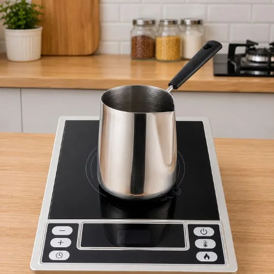 Stainless Steel Handle Pot — Everyday setup