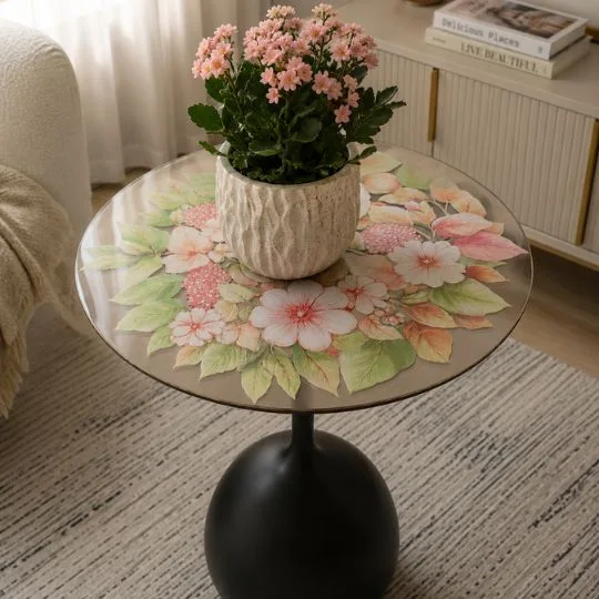 Waterproof Floral Placemats — Everyday setup