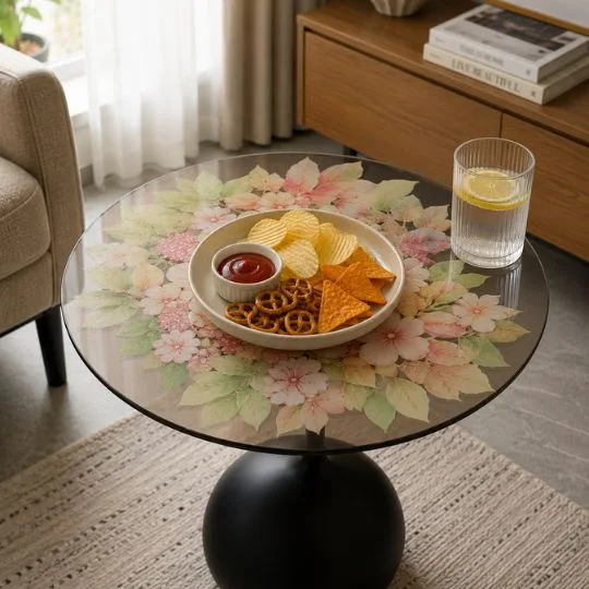Waterproof Floral Placemats — Form and function