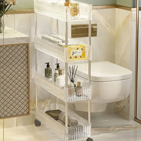 Acrylic Storage Cart — Form and function