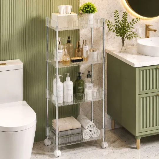 Acrylic Storage Cart — Ready for your space