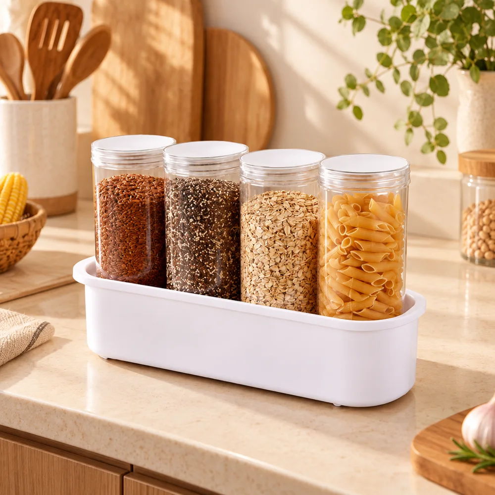 Kitchen Storage Organizer Box styled view