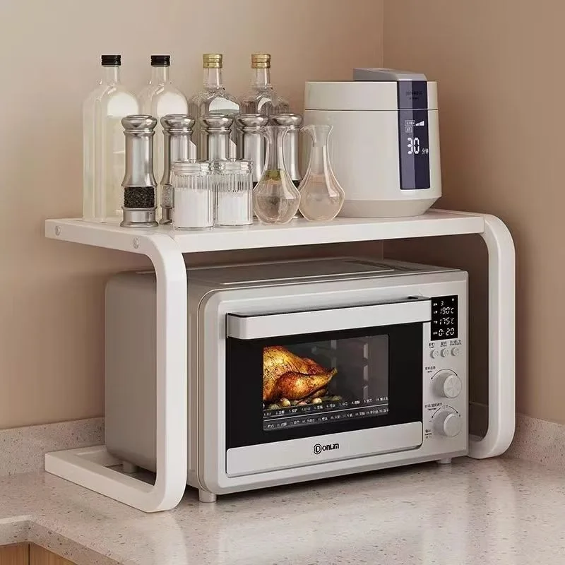 Microwave Shelf Rack — Form and function