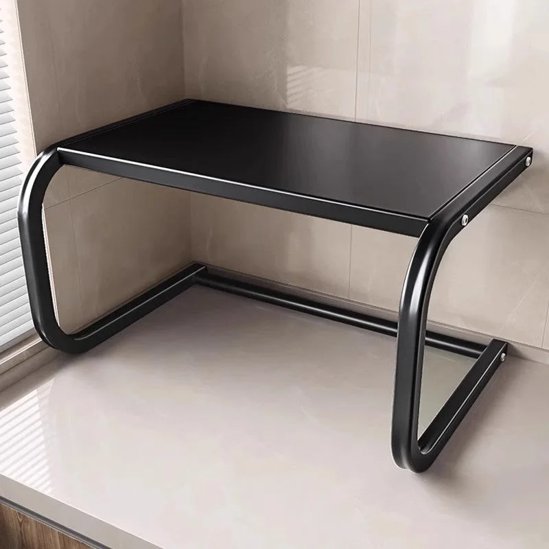Microwave Shelf Rack close view