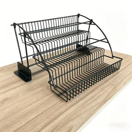Pull-Out Cabinet Spice Rack — Ready for your space