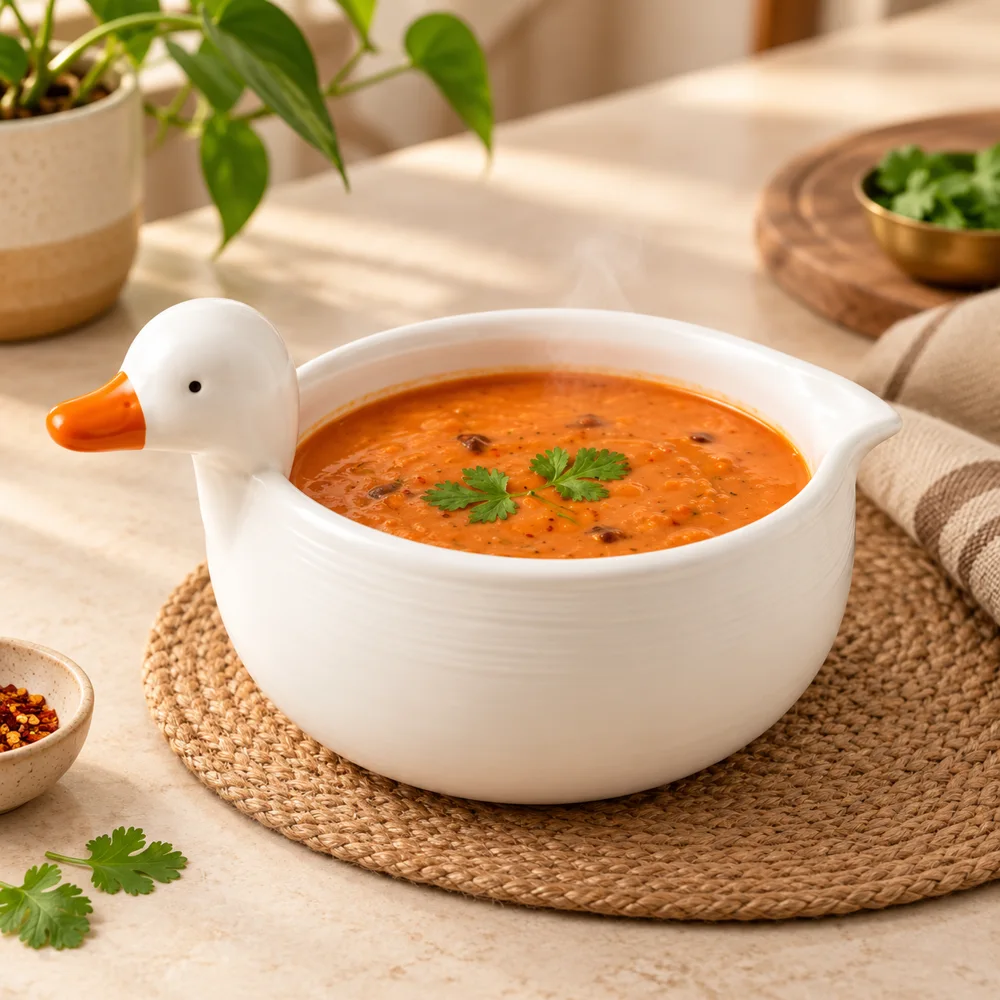 Duck Delight Serving Bowl — Form and function