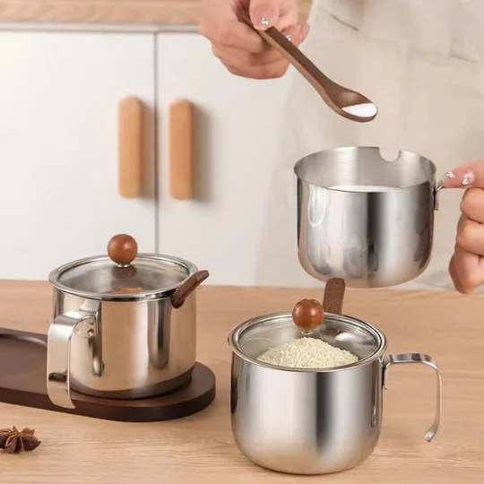 Stainless Steel Seasoning Jar Set — Form and function
